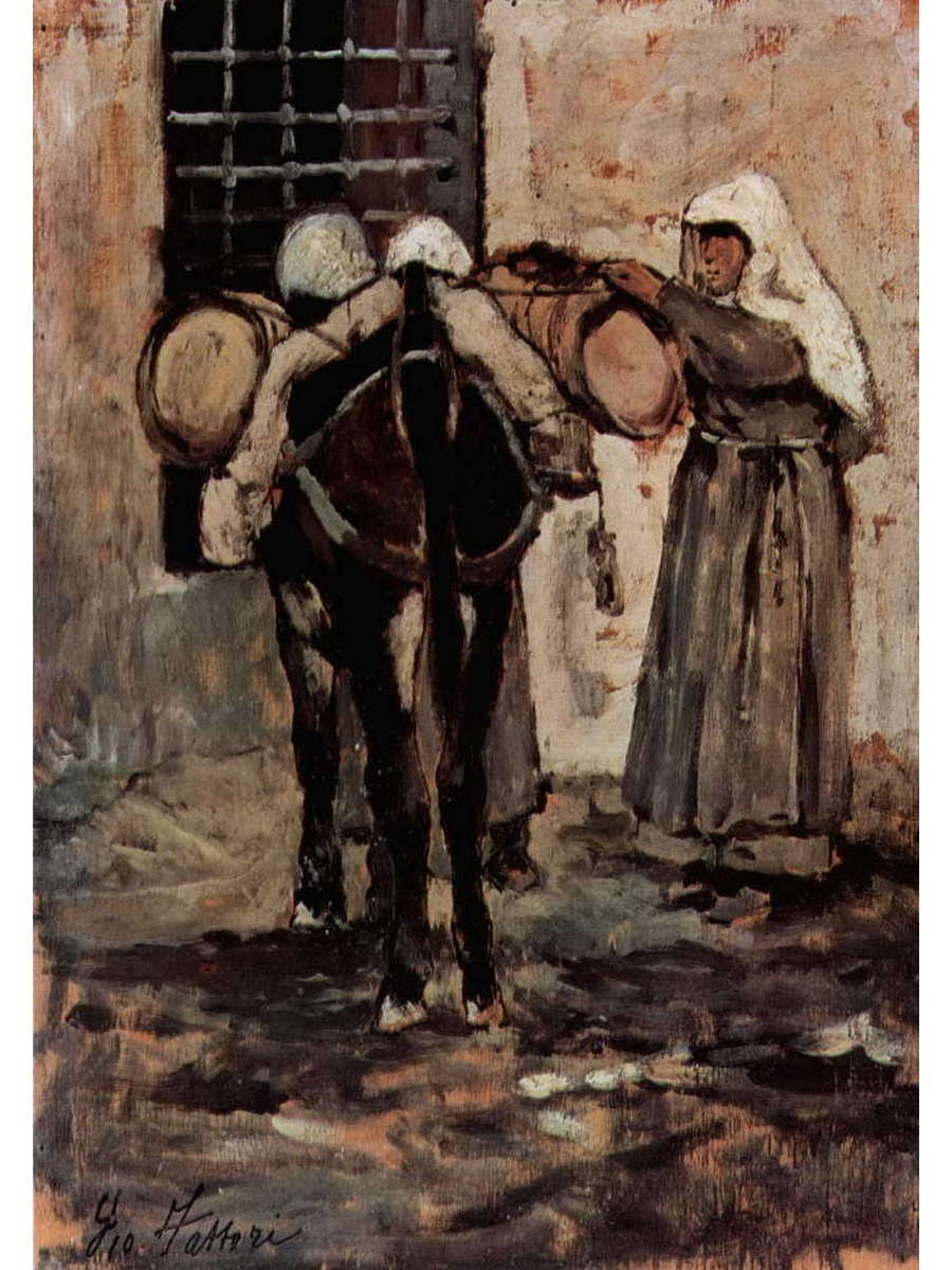 

Постер DRABS A2 Джованни Фаттори Монахиня и осёл