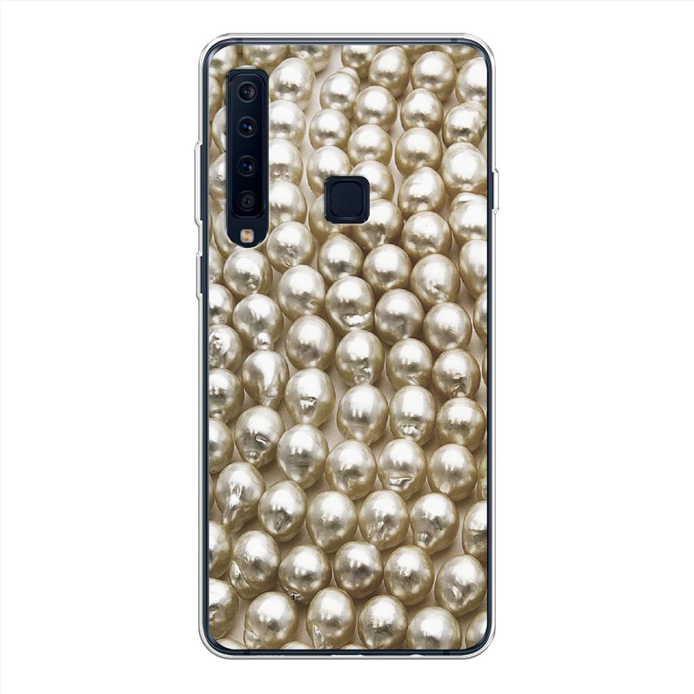 

Чехол на Samsung Galaxy A9 2018 "Жемчуг", Бежевый, 26650-3