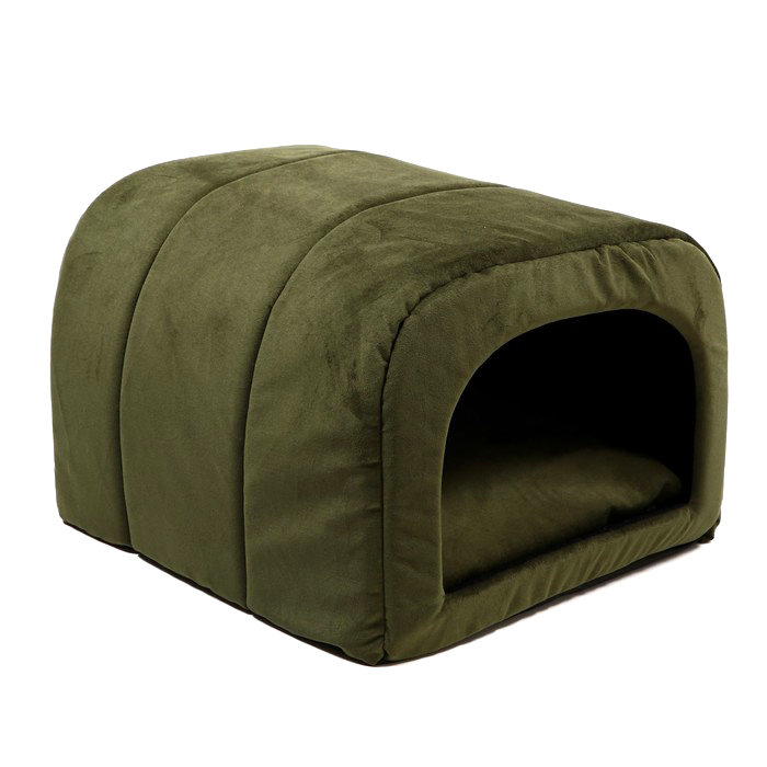 Домик Пижон мягкий с подушкой 36х45х55 см, зеленый