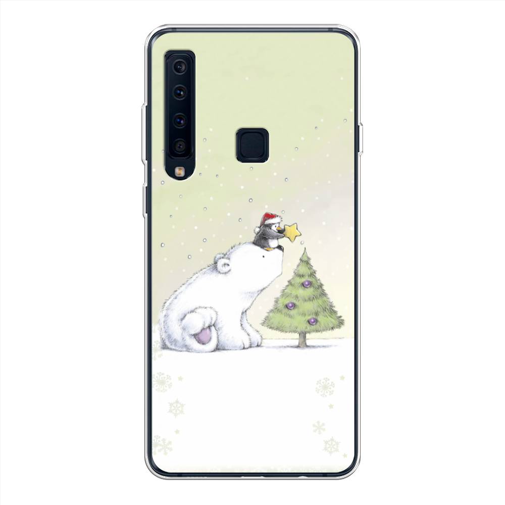 

Чехол на Samsung Galaxy A9 2018 "Украшение елки", Белый;бежевый, 26650-5