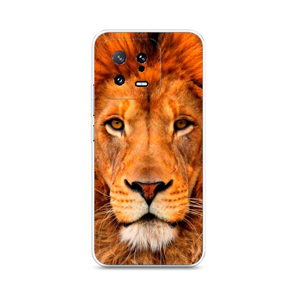 

Чехол на Xiaomi 13 5G "Благородный лев", Оранжевый, 317250-1