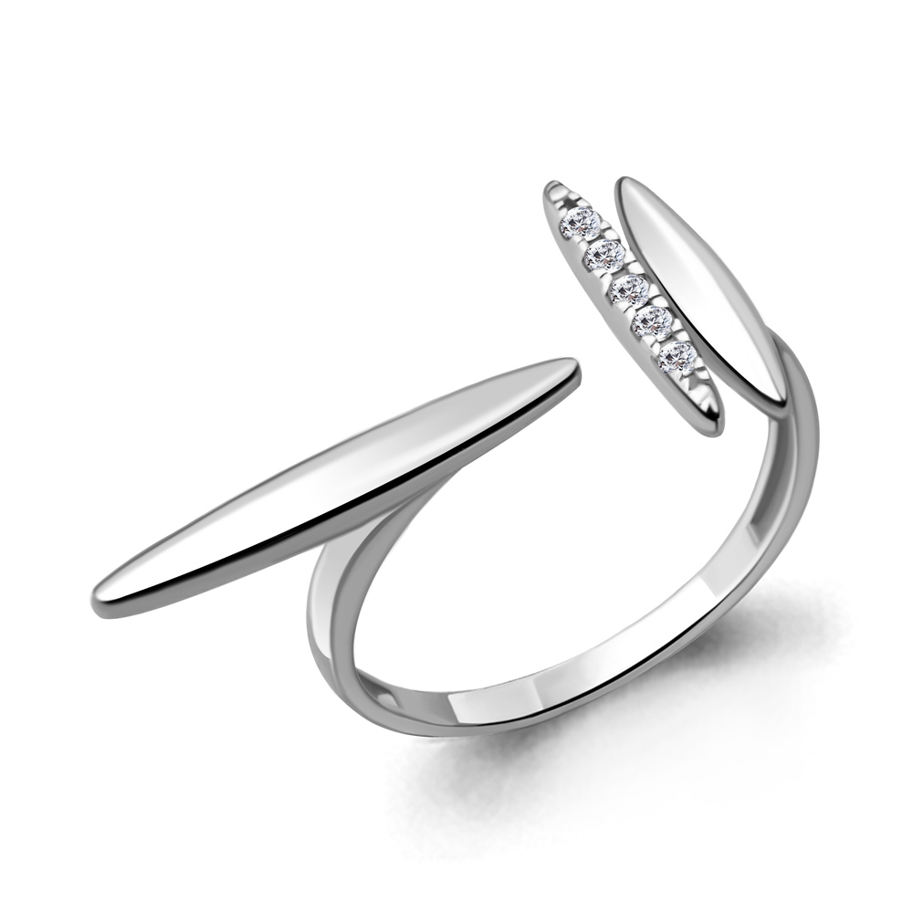 

Кольцо из серебра с фианитом Aquamarine Aquamarine 68402А_925_р р. 16,5, 68402А_925_р