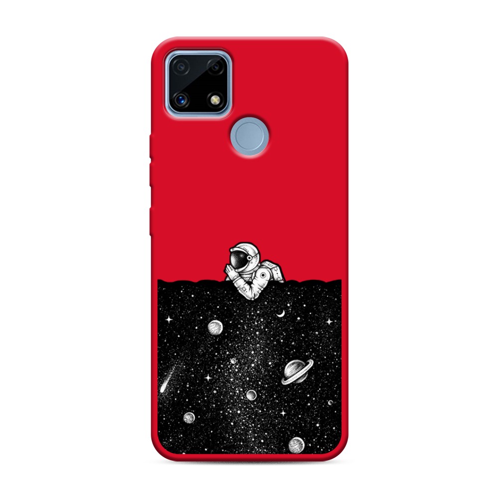 

Чехол Awog на Realme C25/ C25s "Космический сон", Серый, 257453-1