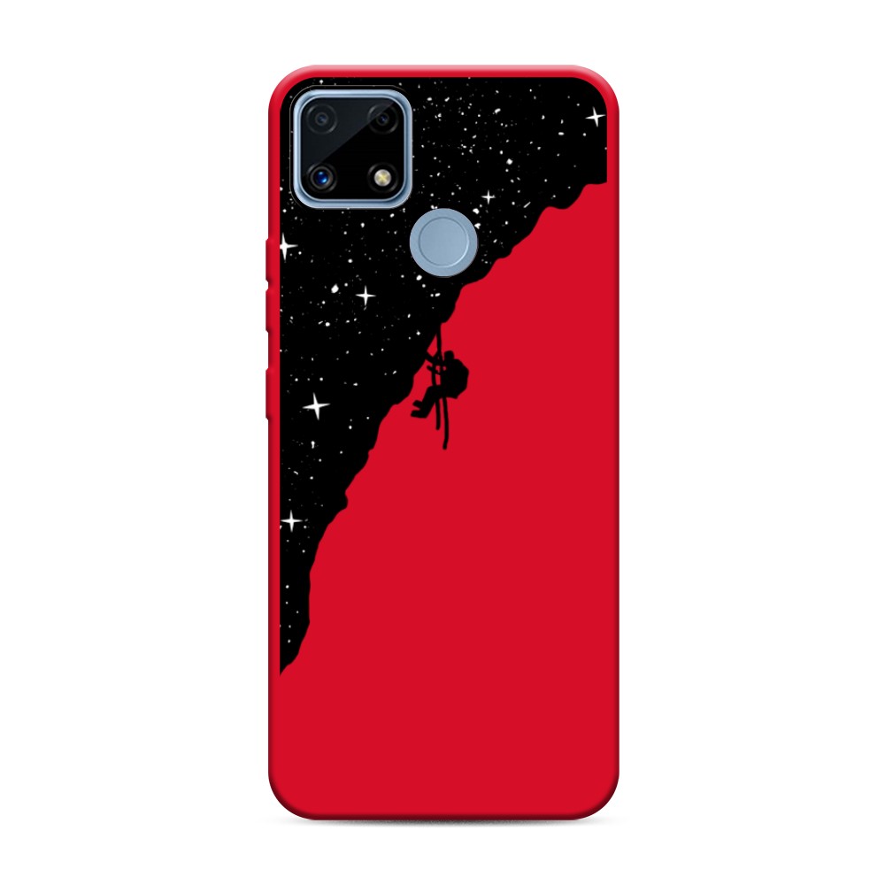 

Чехол Awog на Realme C25/ C25s "Скалолаз в космосе", Черный;белый;бежевый, 257453-1