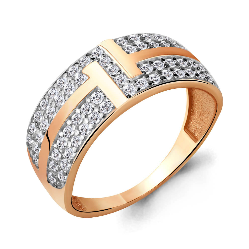 

Кольцо из серебра с фианитом Aquamarine Aquamarine 68382А_925_з р, 68382А_925_з