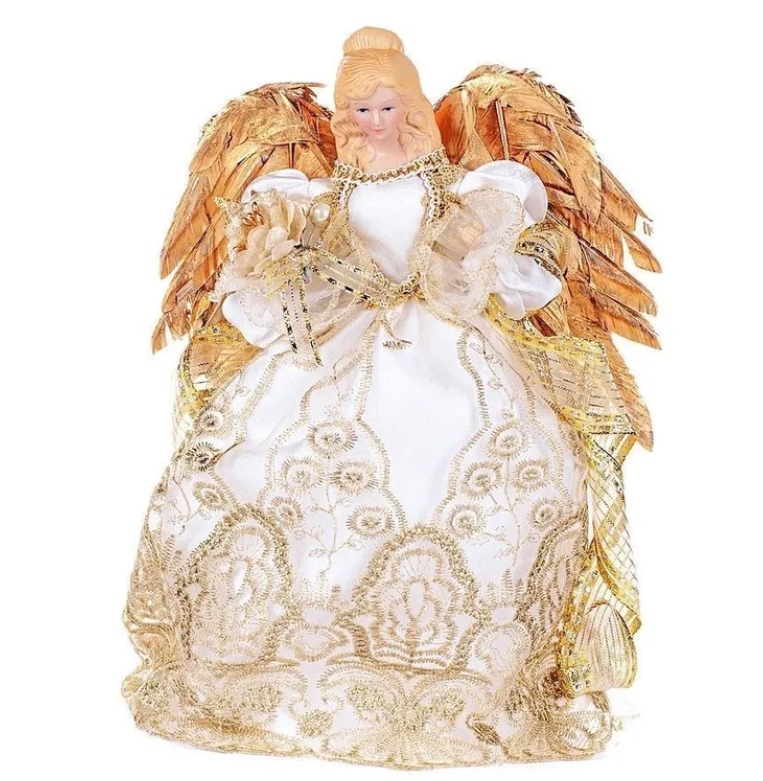

Верхушка на елку Ангел средний, фарфор, 31 см, Goodwill, Разноцветный, SB59211-1
