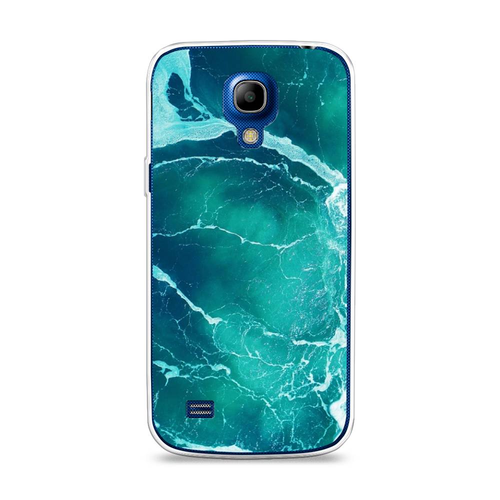 

Чехол Awog на Samsung Galaxy S4 mini / Самсунг S4 mini "Изумрудный океан", Голубой;синий, 24050-4