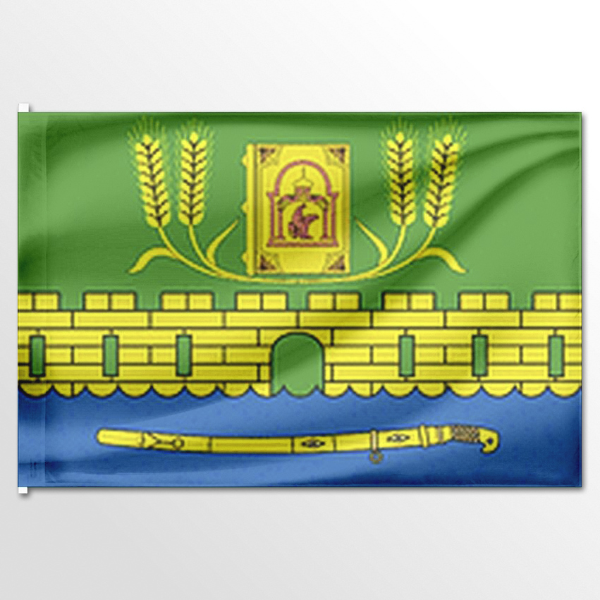 

Флаг ЦТП ФЕНИКС Петропавловского сельского поселения 135x90 см, 7707-135x90