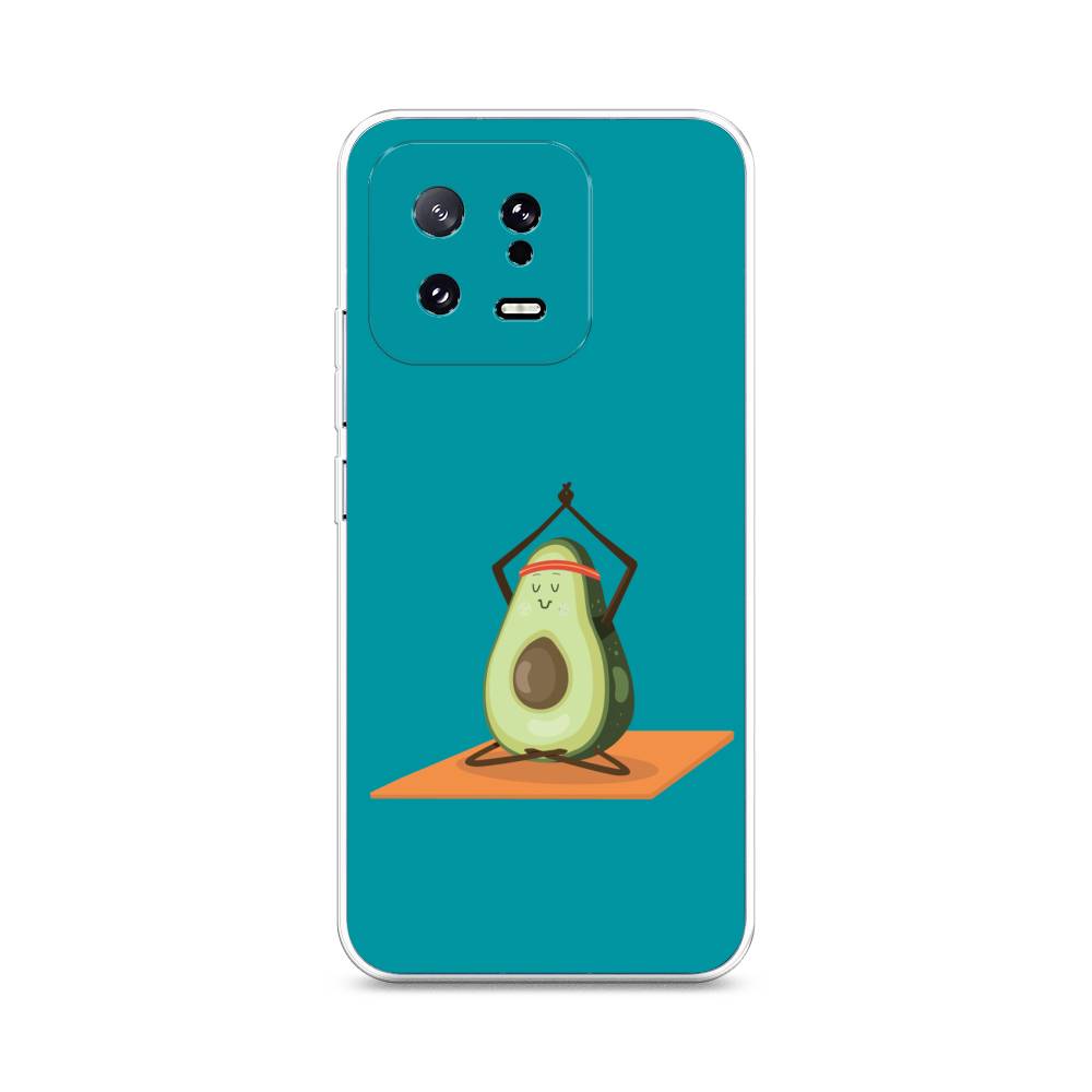 

Чехол на Xiaomi 13 5G "Расслабься с авокадо", Голубой, 317250-6
