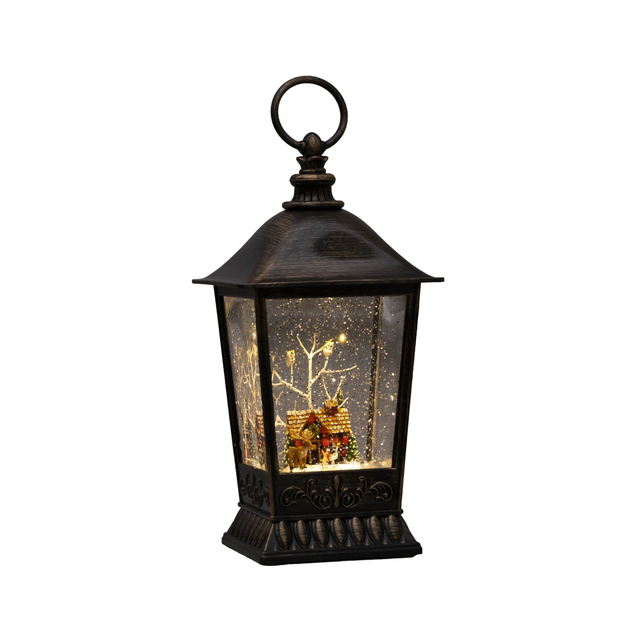 

Световая фигура Luazon Lighting Фонарь с домиком E-14 белый теплый, Фонарь с домиком