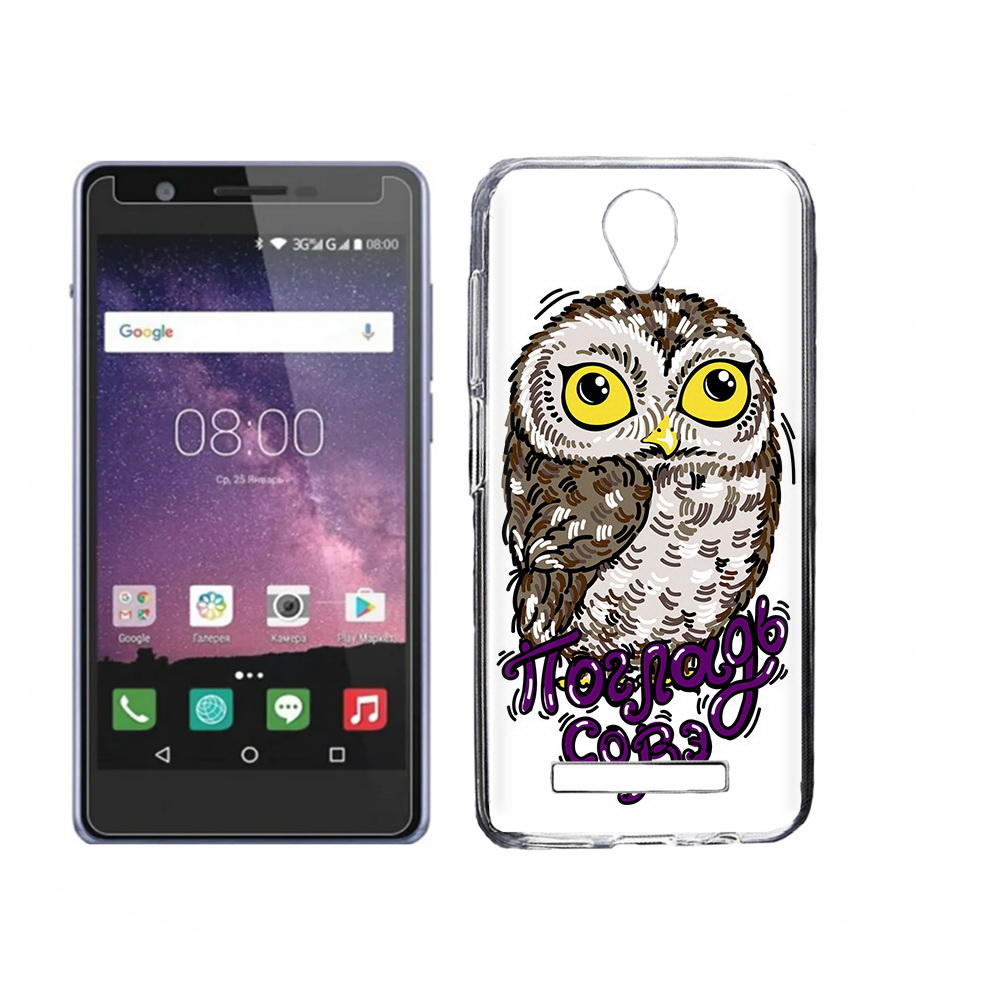 

Чехол MyPads Tocco для Philips S318 Погладь Совэ, Прозрачный, Tocco