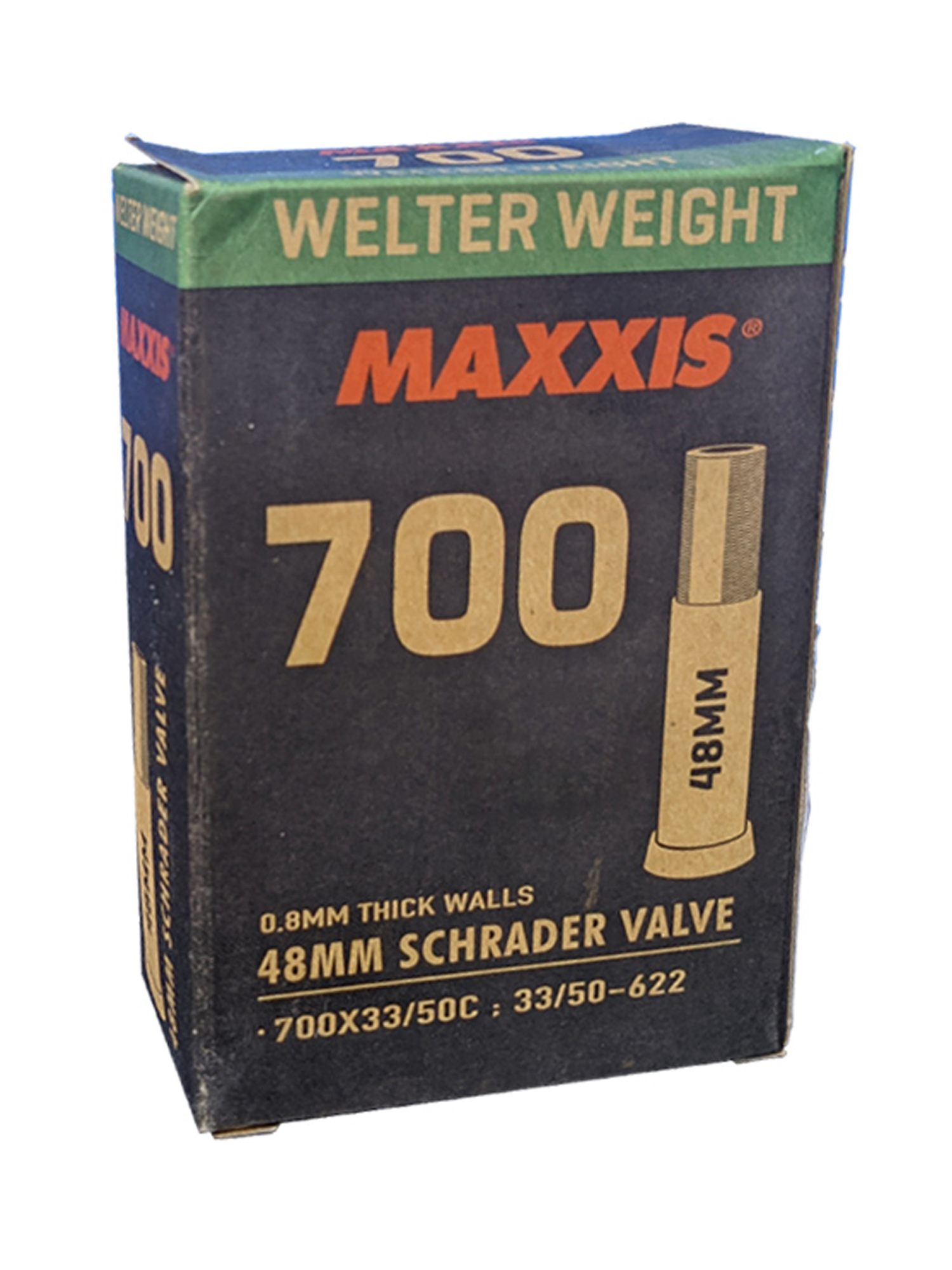 фото Велокамера maxxis 2023 welter weight 700x33/50c lsv авто ниппель 48
