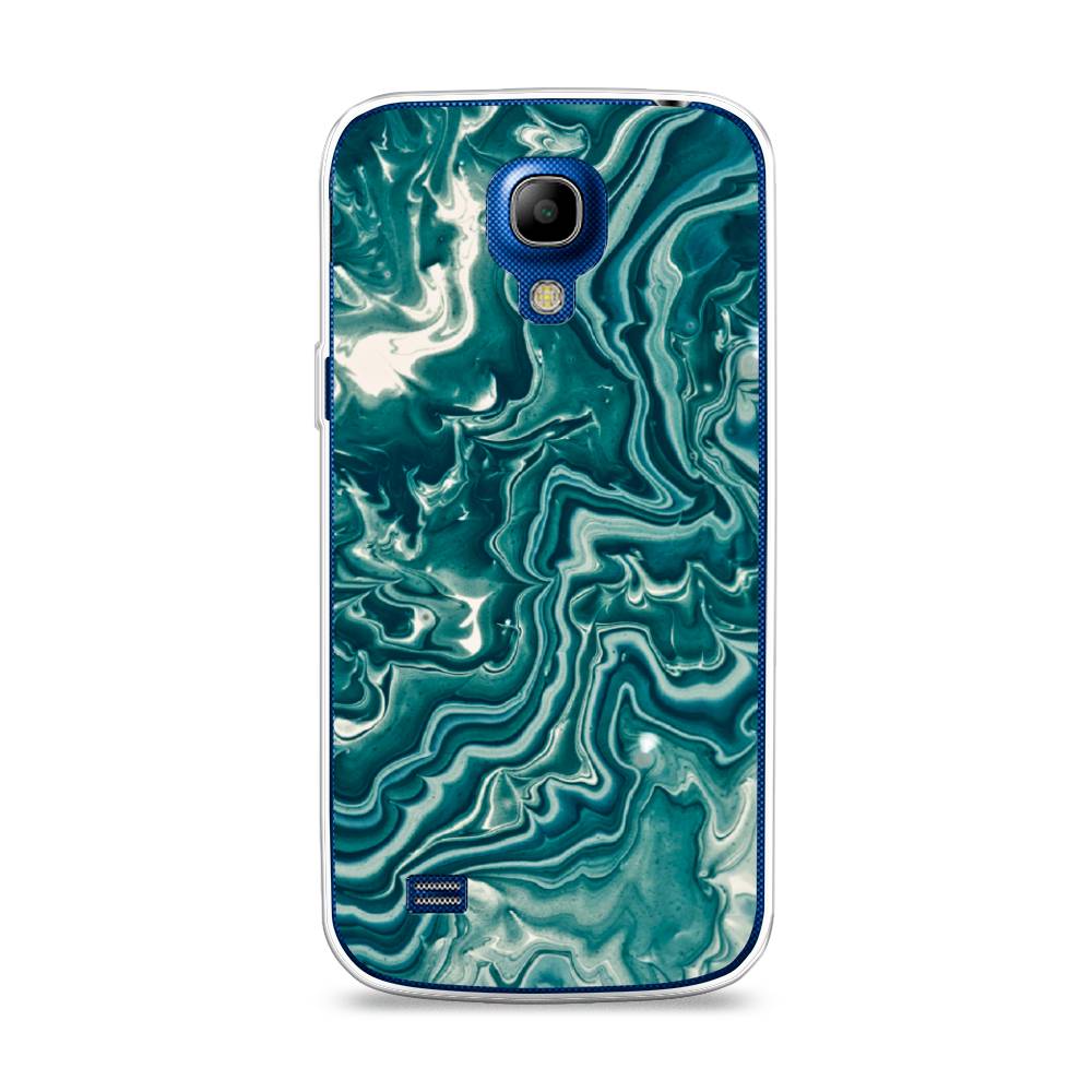 

Чехол Awog на Samsung Galaxy S4 mini / Самсунг S4 mini "Минералы 4", Голубой, 24050-3