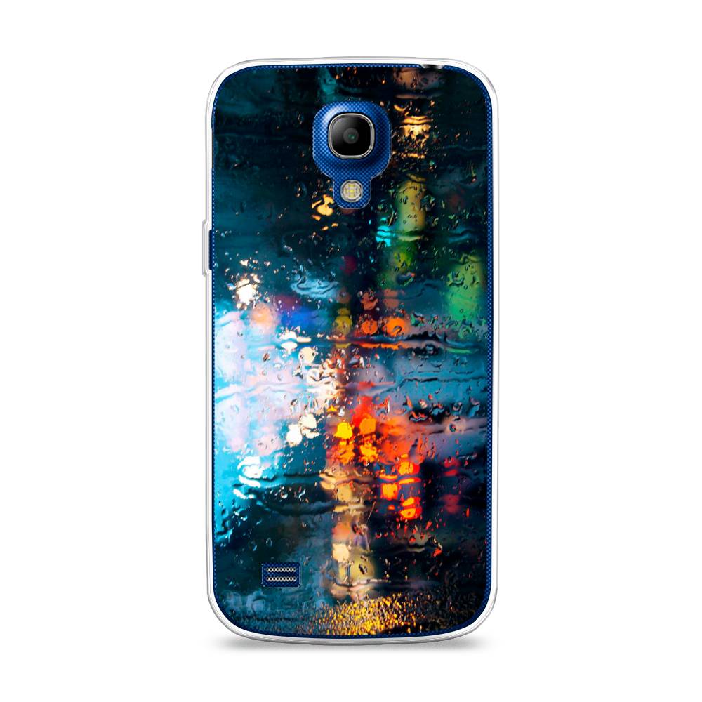 

Чехол Awog на Samsung Galaxy S4 mini / Самсунг S4 mini "Абстракция 28", Голубой, 24050-3
