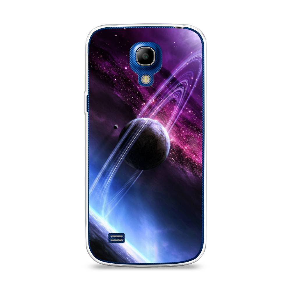 

Чехол Awog на Samsung Galaxy S4 mini / Самсунг S4 mini "Космос 17", Черный;фиолетовый, 24050-4