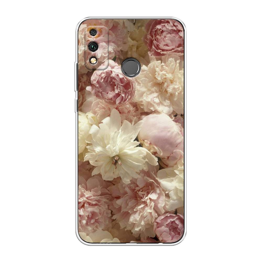 

Чехол Awog на Honor 9X Lite "Пионы светлые", Бежевый;коричневый, 6104250-8