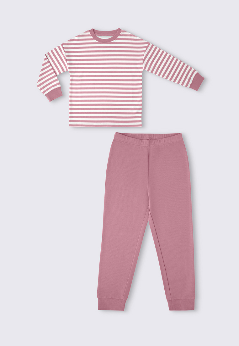 Пижама детская Oldos OCSS23UW3FT15, цвет розовый, размер 128