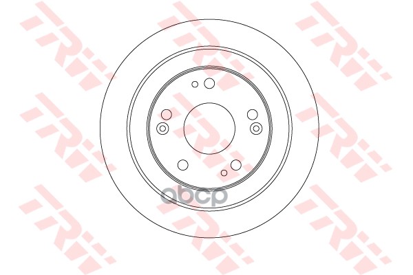 

TRW DF6526 Диск тормозной задний HONDA CIVIC IX 12- DF6526 1шт