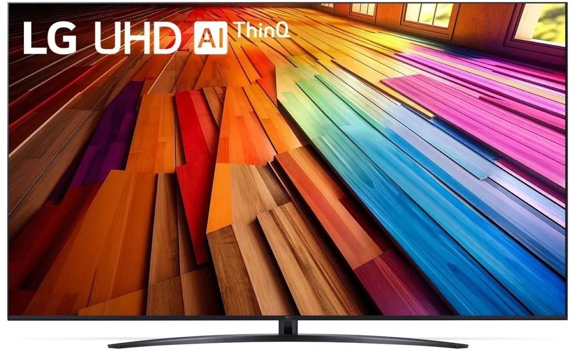 

Телевизор LG 86UT81006LAARUB, 86"(218 см), UHD 4K, Черный, 86UT81006LAARUB