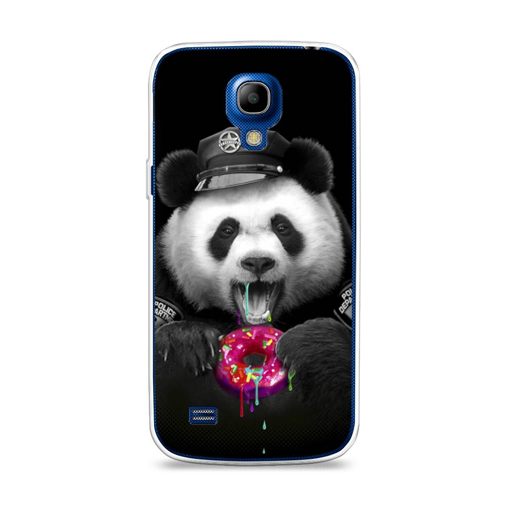 

Чехол Awog на Samsung Galaxy S4 mini / Самсунг S4 mini "Панда police", Черный;белый;розовый, 24050-2
