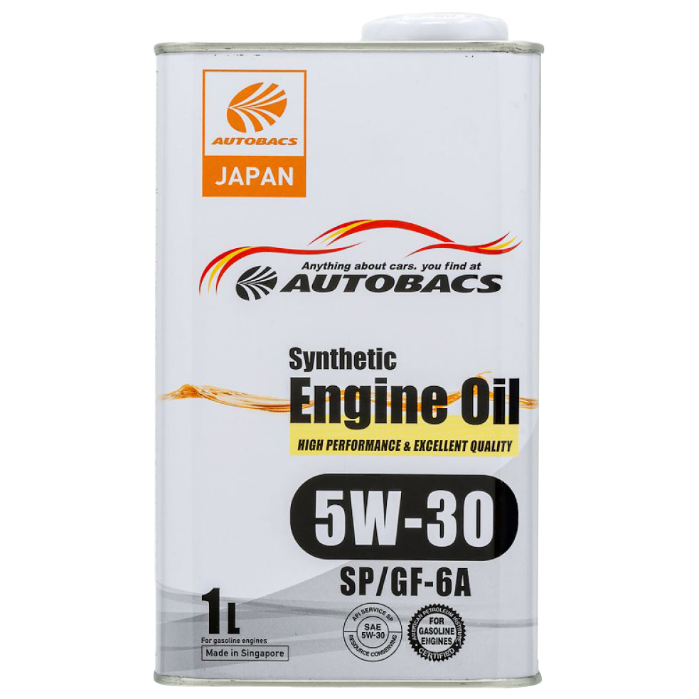 Моторное масло AUTOBACS SP/GF-6A синтетическое 5W30 1л