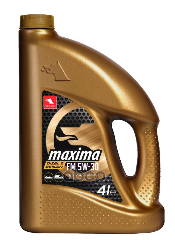 Моторное масло Petrol Ofisi синтетическое Maxima Fm 5w30 4л