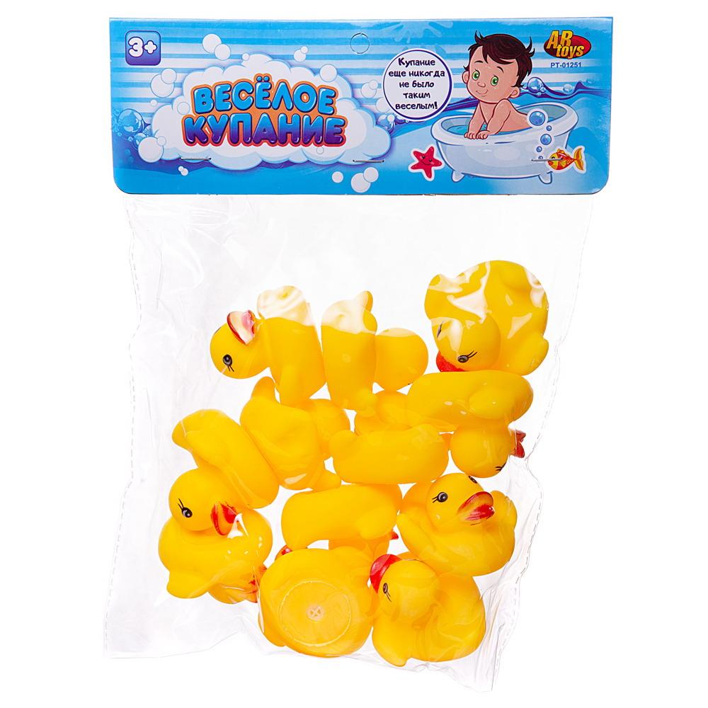 

Игрушка для ванной ABtoys Веселое купание Уточки, Желтый
