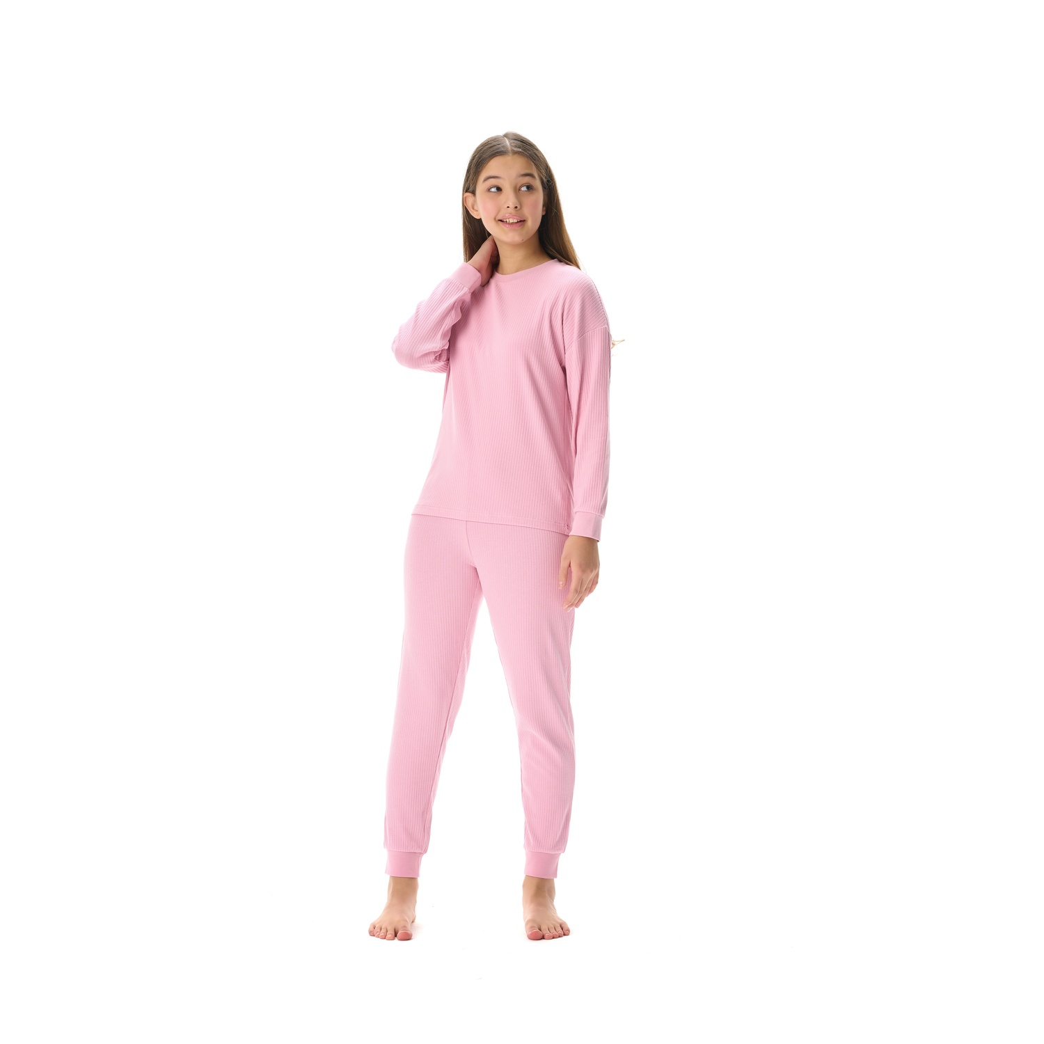 Пижама детская Oldos OCSS23UW3FT14, цвет розовый, размер 152
