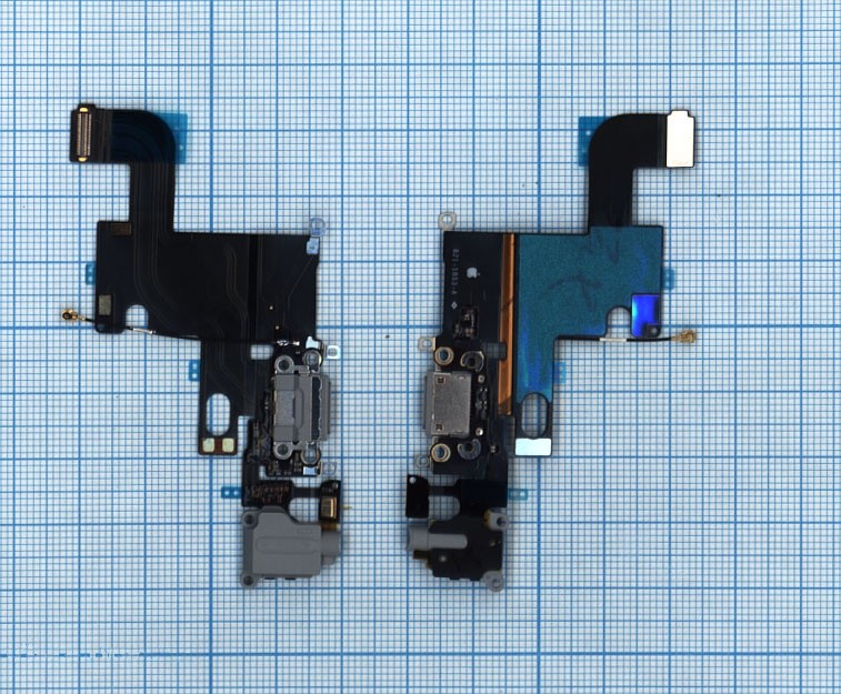 

Шлейф разъема питания для iPhone 6 серый
