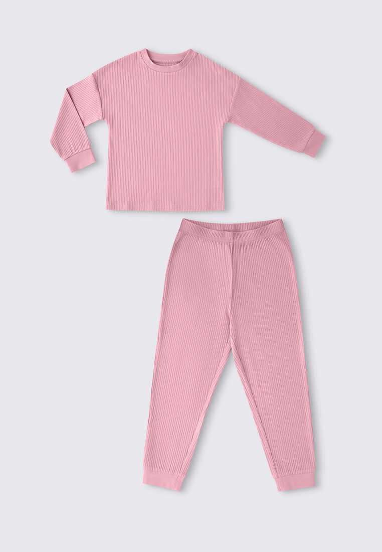 Пижама детская Oldos OCSS23UW3FT14, цвет розовый, размер 98