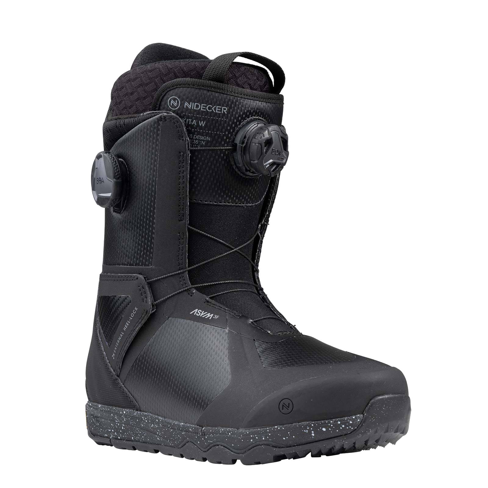 Ботинки для сноуборда Nidecker Kita W 2022-2023 black 25 см