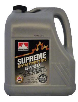 

PETRO-CANADA Моторное Масло Для Бензиновых Двигателей Supreme Synthetic 5w-20