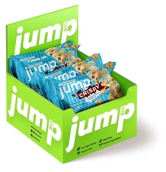 Конфета протеиновая JUMP CRISPY 