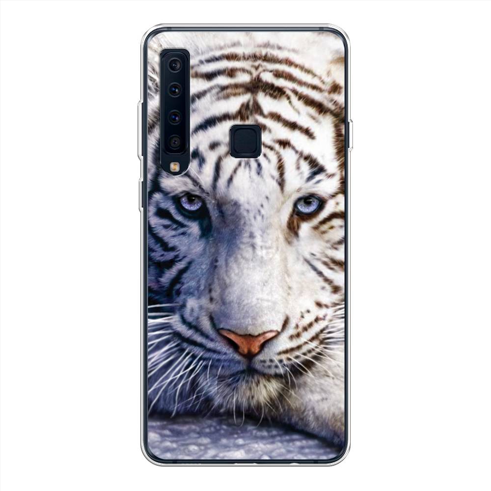 

Чехол на Samsung Galaxy A9 2018 "Бенгальский тигр", Коричневый;белый, 26650-1