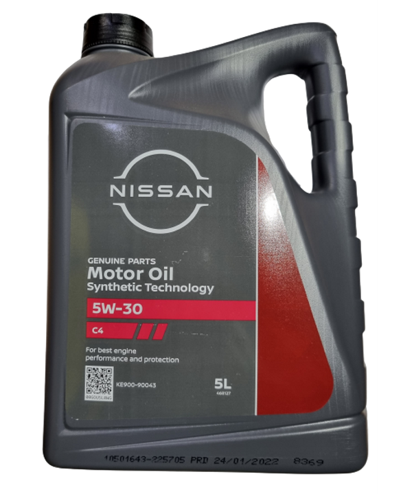 фото Моторное масло nissan motor oil dpf 5w30 5 л