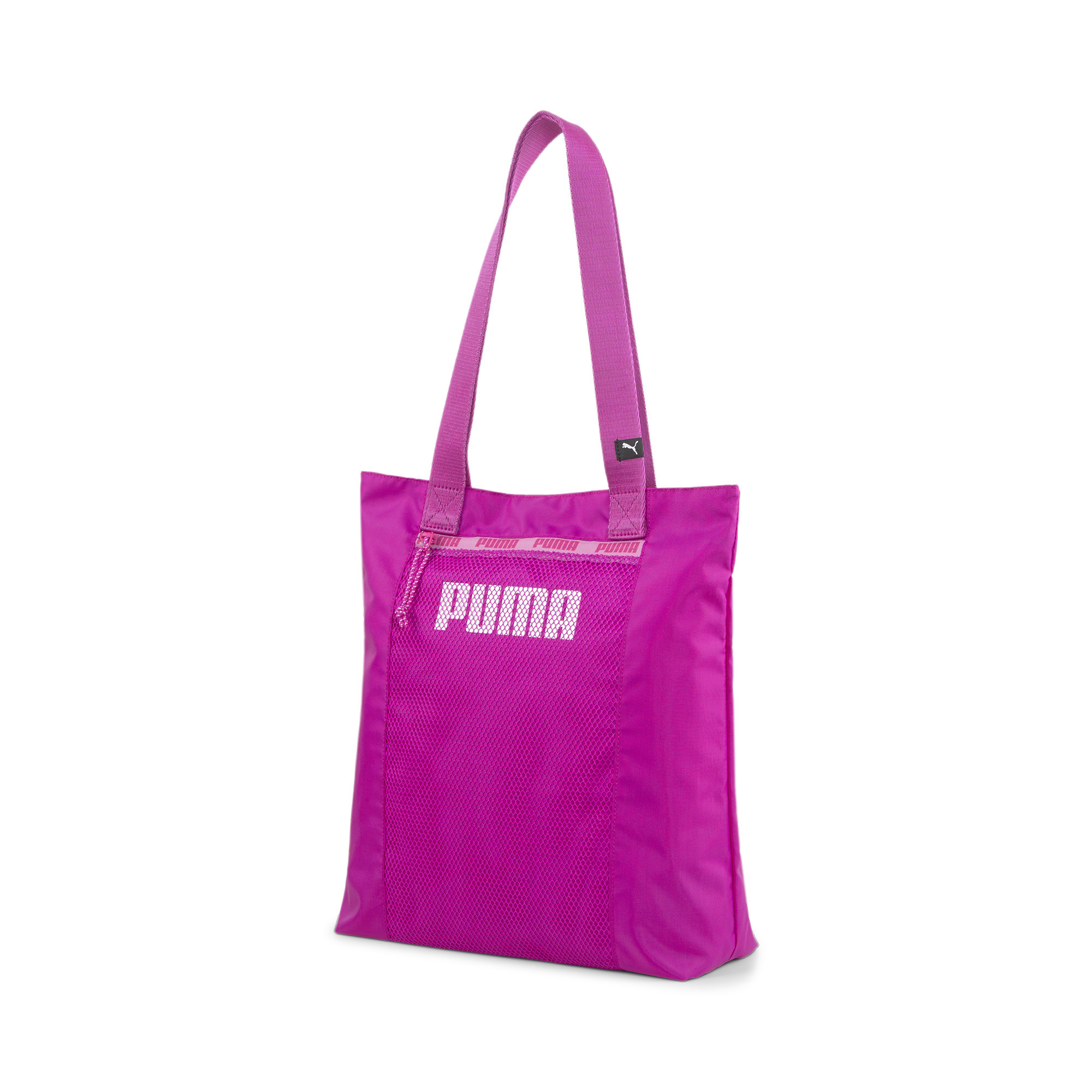 фото Сумка puma core base shopper 37х31х12 розовая