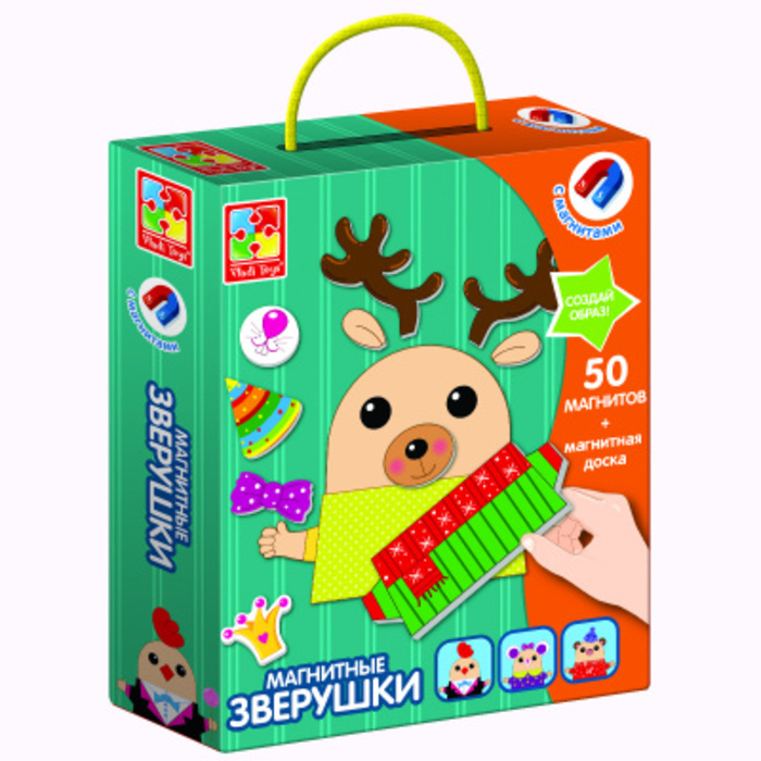 

Магнитная игра Я расту тойз Зверушки, Магнитная игра "Зверушки"