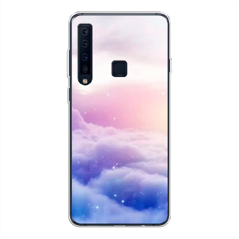 

Чехол на Samsung Galaxy A9 2018 "Небеса", Голубой;белый;розовый, 26650-2