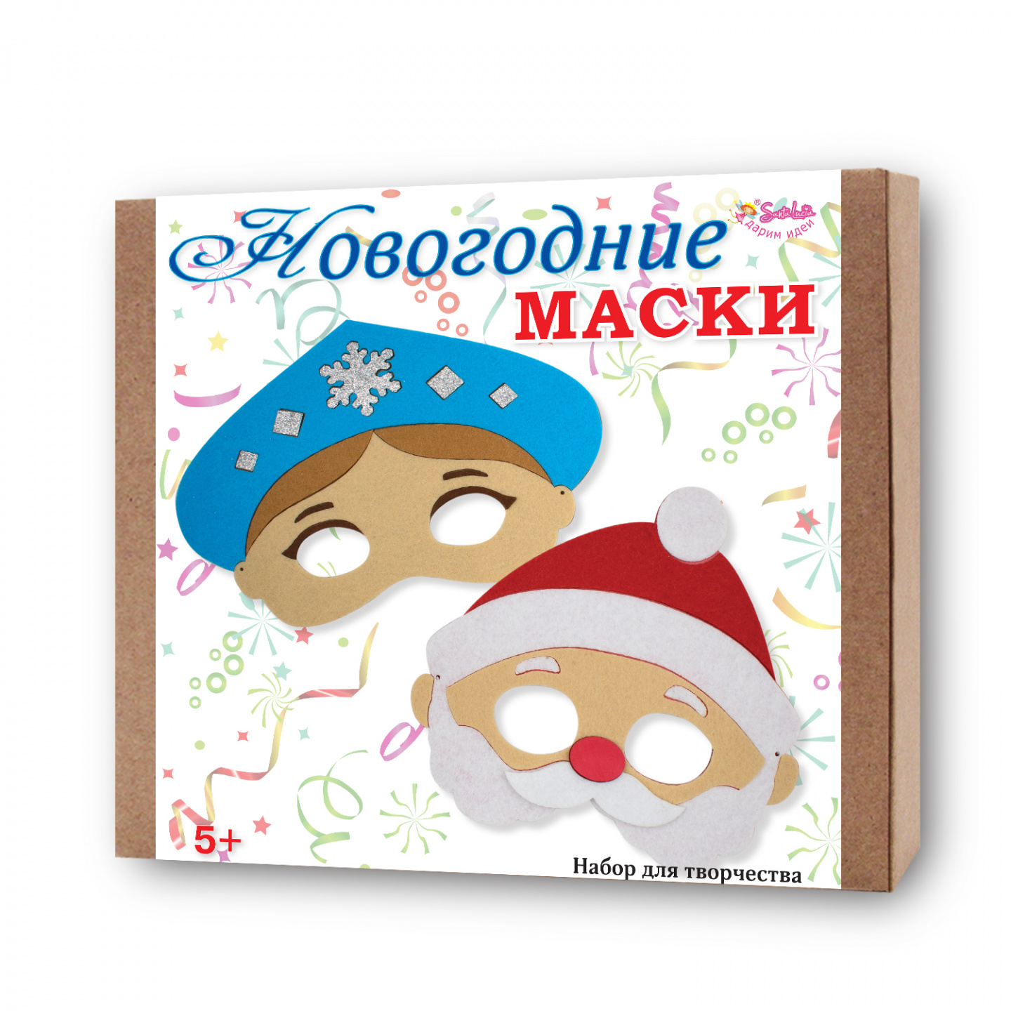

Новогодние маски Санта Лючия, арт. 2416, Разноцветный, Новогодние маски, арт. 2416