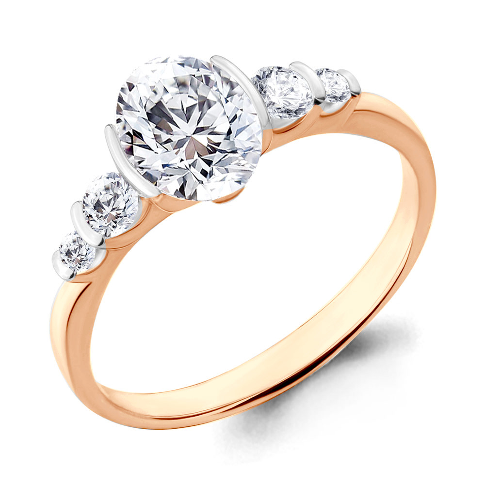 

Кольцо из серебра с фианитом Aquamarine Aquamarine 68348_925_з р. 18, 68348_925_з