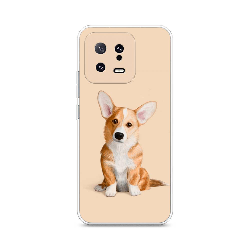 

Чехол на Xiaomi 13 5G "Грустный Корги", Коричневый;бежевый, 317250-1