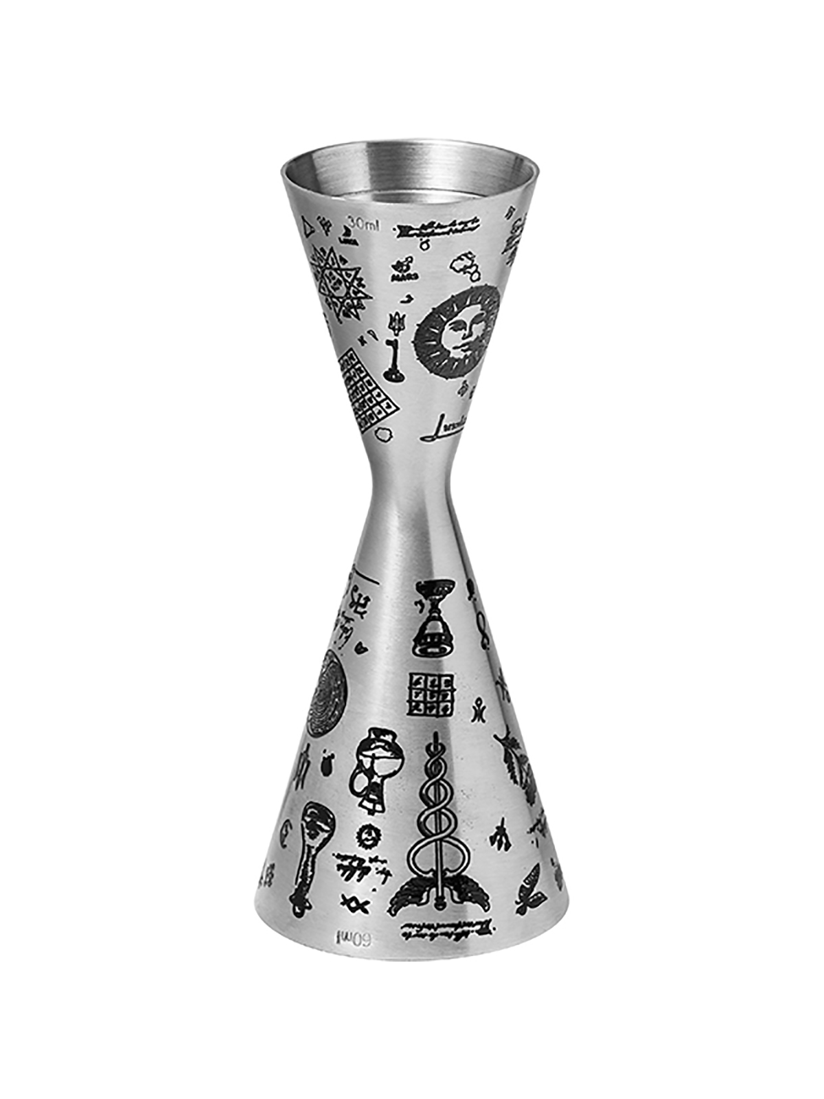

Джиггер Lumian Afrodite Alchemy 30 мл60 мл нержавеющая сталь, Серебристый