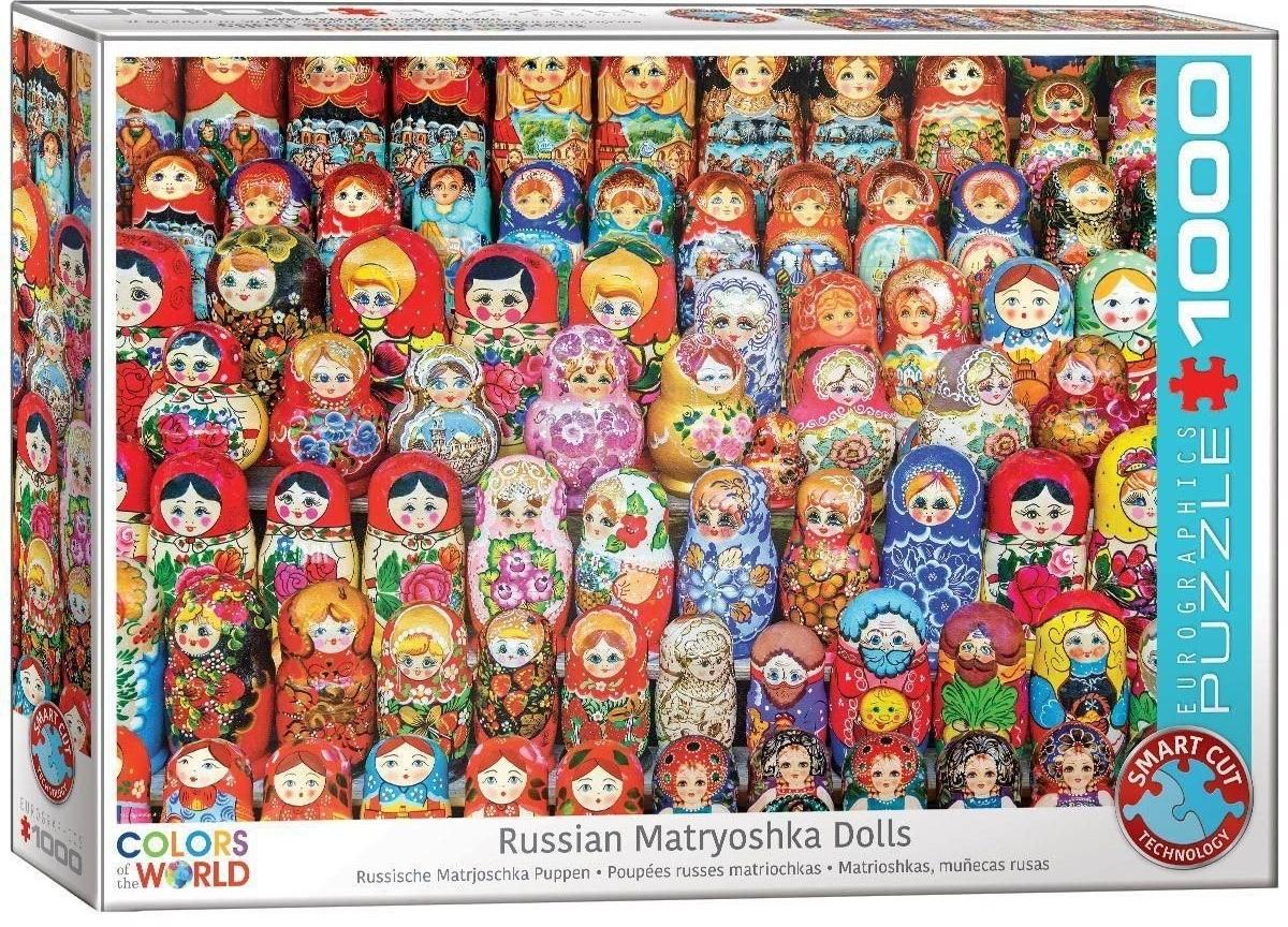 

Пазл Eurographics Русская Матрешка 1000 деталей, EG: Colors of the World