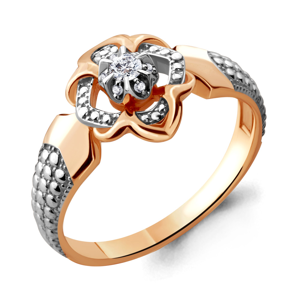 

Кольцо из серебра с фианитом Aquamarine Aquamarine 68299А_925_з р. 17,5, 68299А_925_з