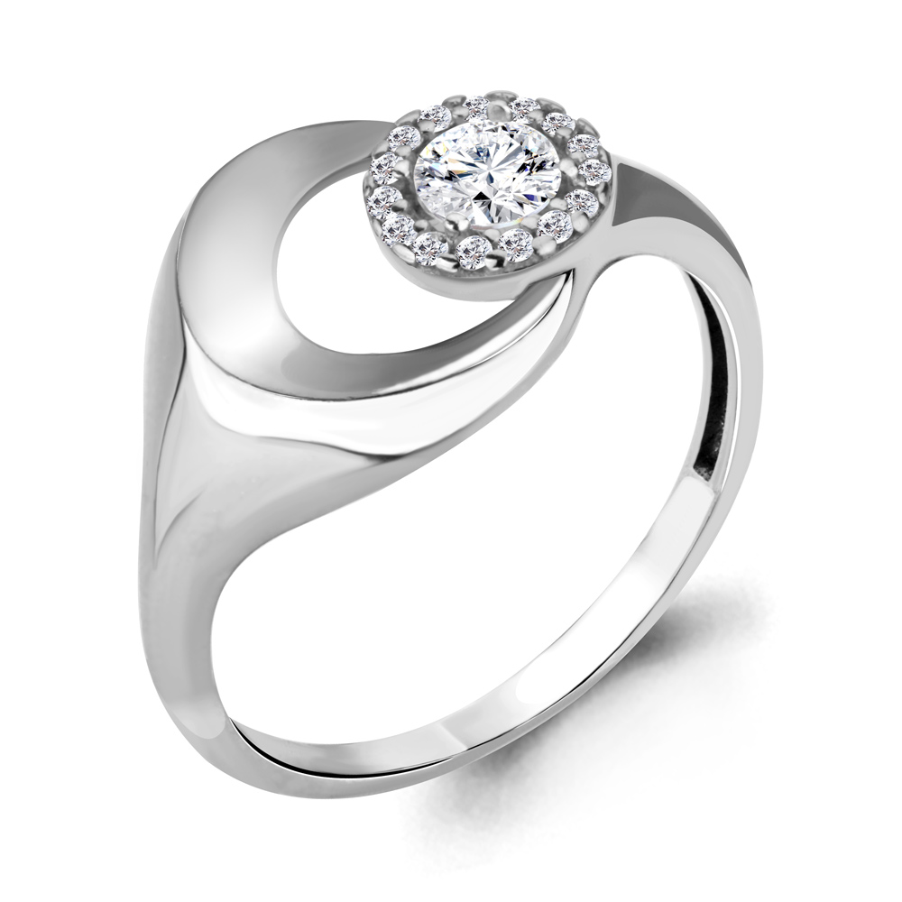 

Кольцо из серебра с фианитом Aquamarine Aquamarine 68290А_925_р р. 18,5, 68290А_925_р