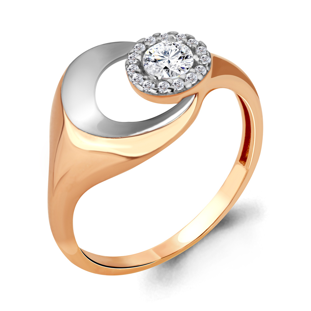 

Кольцо из серебра с фианитом Aquamarine Aquamarine 68290А_925_з р, 68290А_925_з