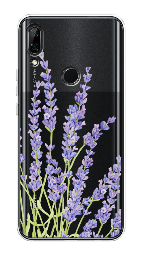

Чехол на Honor 9X/Huawei P Smart Z "Лавандовые стебли", Фиолетовый;зеленый, 69950-1