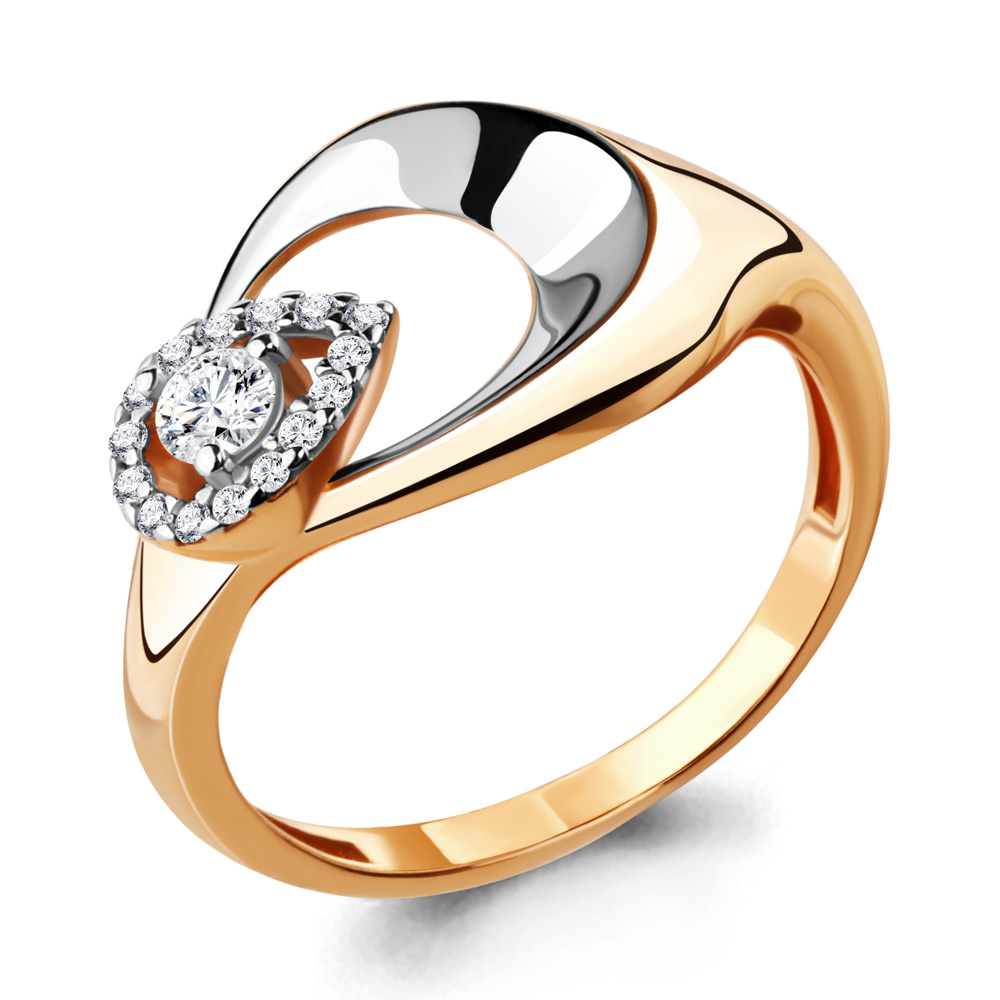 

Кольцо из серебра с фианитом Aquamarine Aquamarine 68289А_925_з р. 20,5, 68289А_925_з