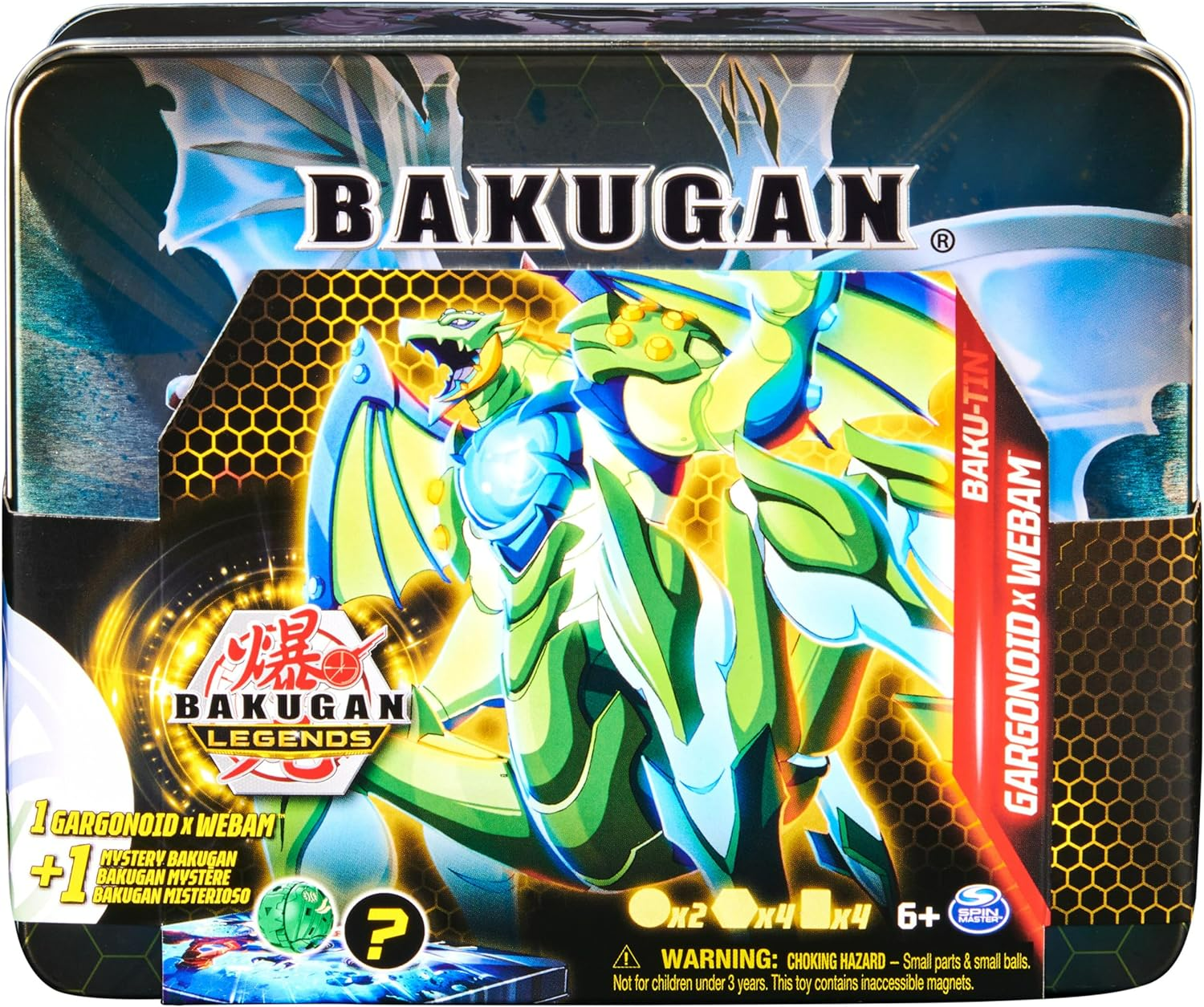 Игровой набор Spin Master Bakugan Legends Garganoid x Webam - 6066256