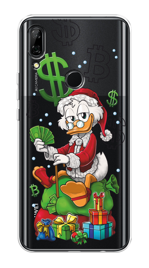 

Чехол на Honor 9X/Huawei P Smart Z "Богатый санта Скрудж Макдак", Белый;красный;зеленый, 69950-1